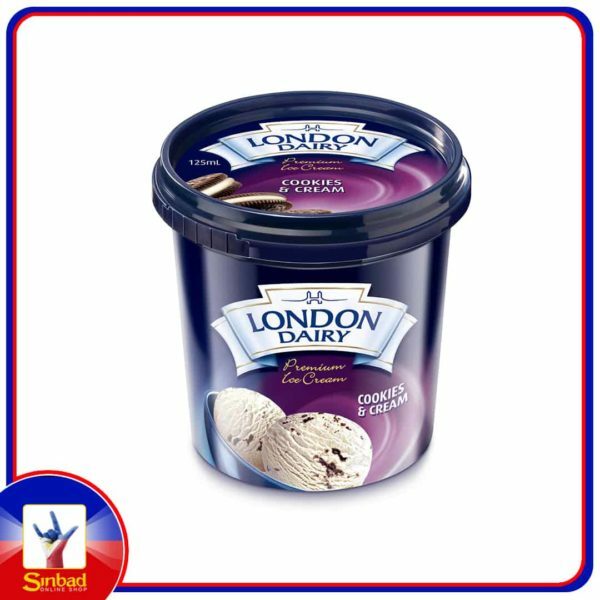 London Dairy Ice Cream Cookies And Cream 125ml