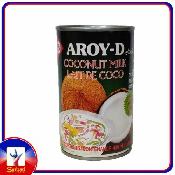 aroy-d COCONUT MILK lait de coco FOR DESSERTS 400 ml