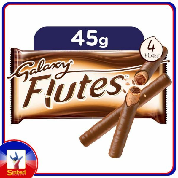 Galaxy Flutes Chocolate Fingers 45g x 12 Pieces