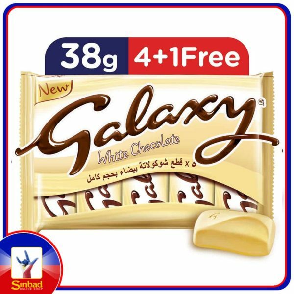 Galaxy White Chocolate Bars 38g x 5pcs