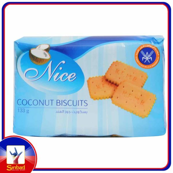 KFMBC Nice Coconut Biscuit 133g x 12 Pieces
