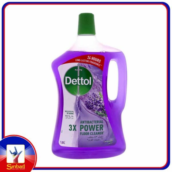 Dettol Power Antibacterial Floor Cleaner Lavender 1.8Litre