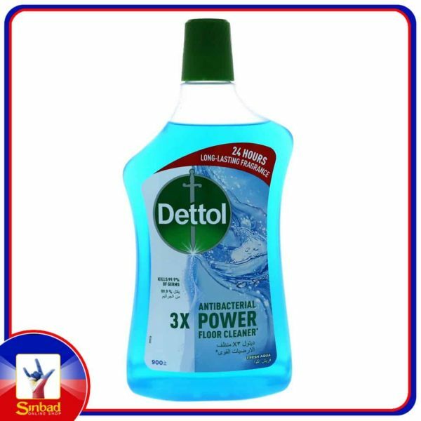Dettol Power Antibacterial Floor Cleaner Fresh Aqua 900ml