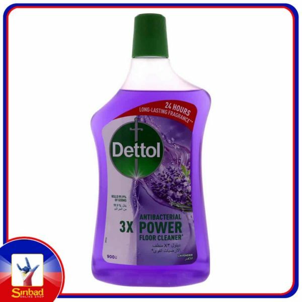 Dettol Power Antibacterial Floor Cleaner Lavender 900ml