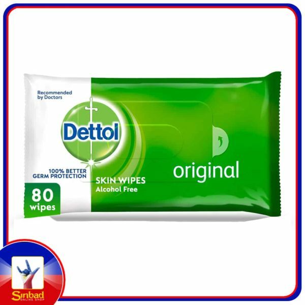 Dettol Original Anti-Bacterial Multi Use Wipes 80pcs