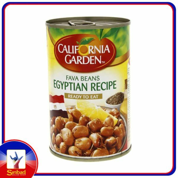 California Garden Canned Fava Beans Egyptian Recipe 450g