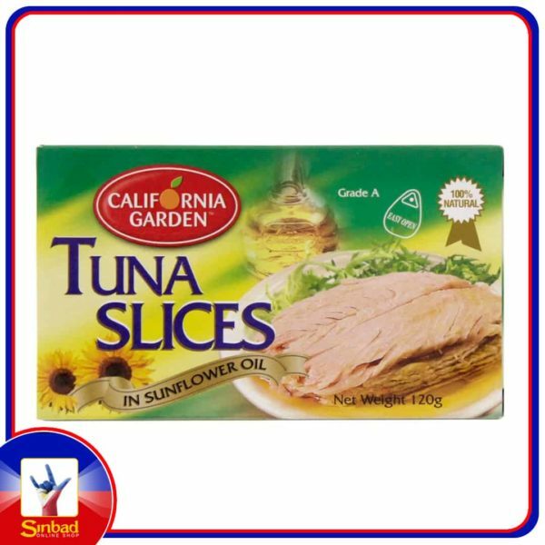 California Garden Tuna Slices In Sunflower Oil 120g