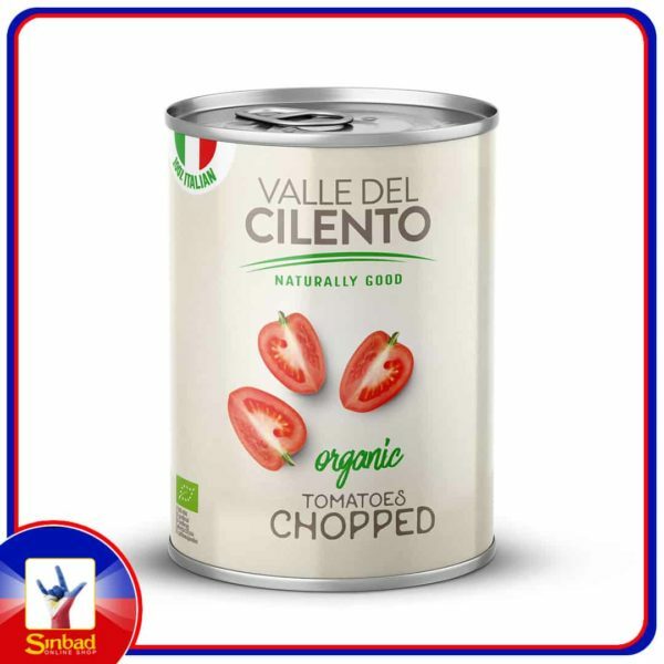 Valle Del Cilento Organic Chopped Tomatoes 400g