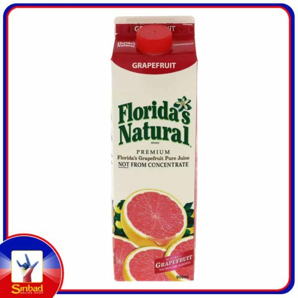 Floridas Natural Pure Ruby Red Grape Fruit Juice 900ml