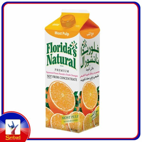 Floridas Natural Pure Orange Juice Most Pulp 1.8Litre