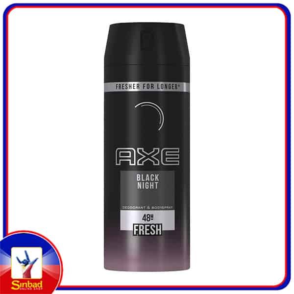 Axe Deo Black Night 48H Fresh Body Spray 150ml