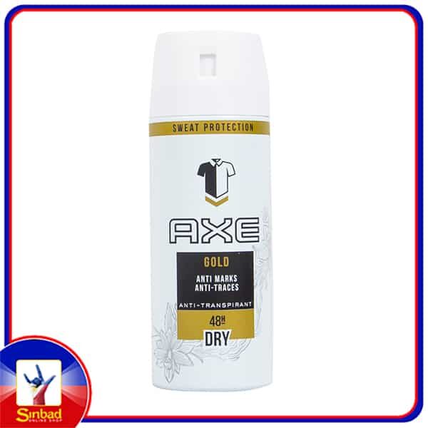 Axe Gold Anti-Transpirant Deo Dry 150ml