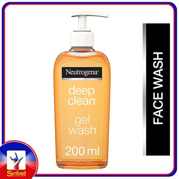 Neutrogena Facial Wash Deep Clean Gel 200ml