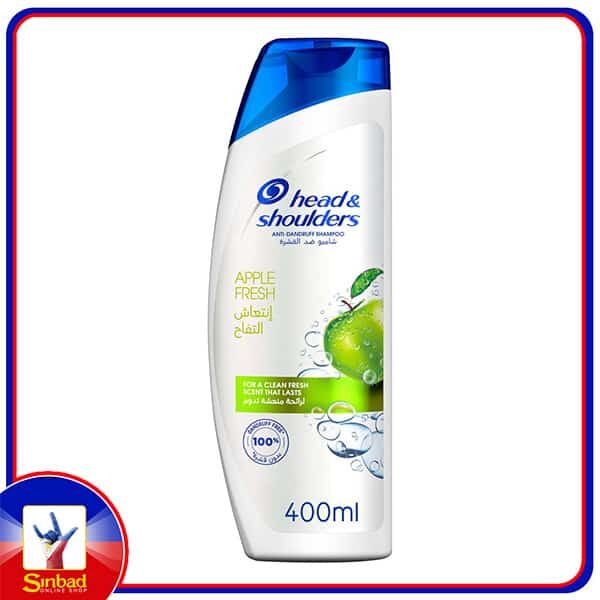 head and Shoulders Apple Fresh Anti-Dandruff Shampoo 400ml