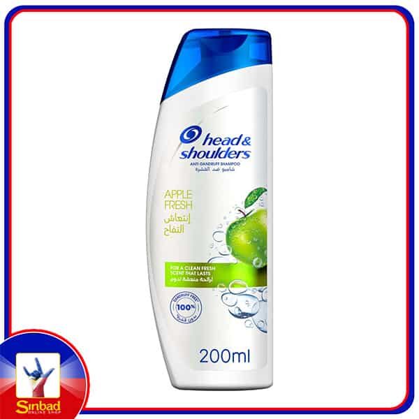head and Shoulders Apple Fresh Anti-Dandruff Shampoo 200ml