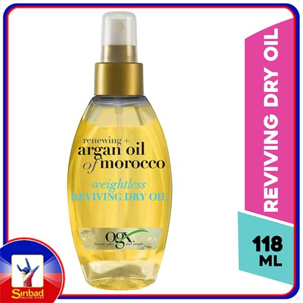 OGX Hair Oil Renewing + Argan Oil Spray 118ml