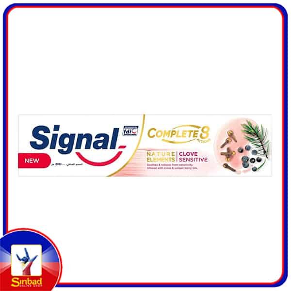 Signal Toothpaste Complete 8 Actions Nature Elements Clove Sensitive 100ml