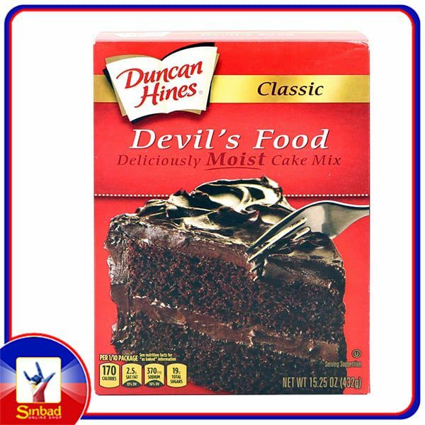 Duncan Hines Classic Moist Cake Mix 432g