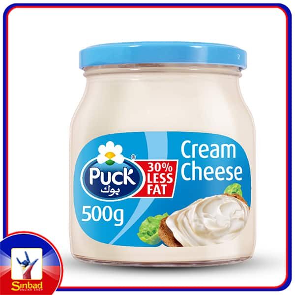Puck Cream Cheese Spread Jar Low Fat 500g
