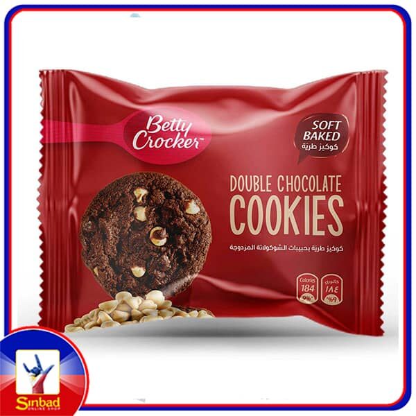 Betty Crocker Double Chocolate Cookies 8 x 40g