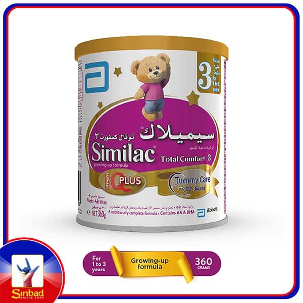 Similac Total Comfort No.3 Infant Formula For 1-3 Years 360g