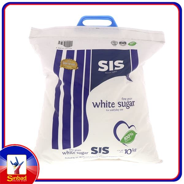 SIS Fine Grain White Sugar 10Kg