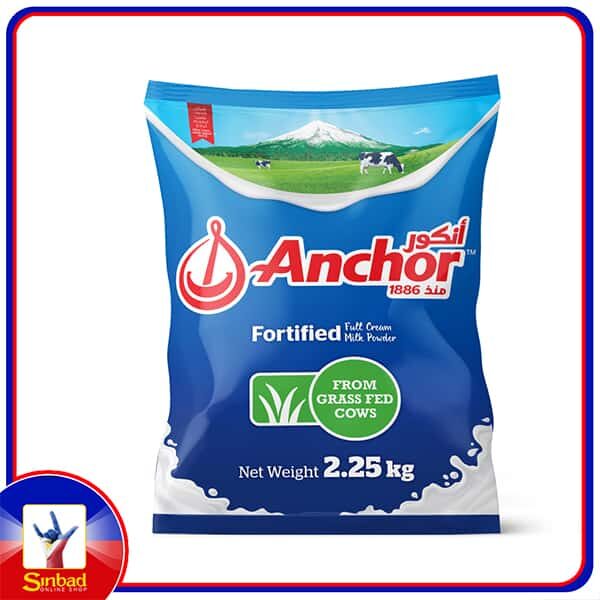 Anchor Full Cream Milk Powder 2.25kg