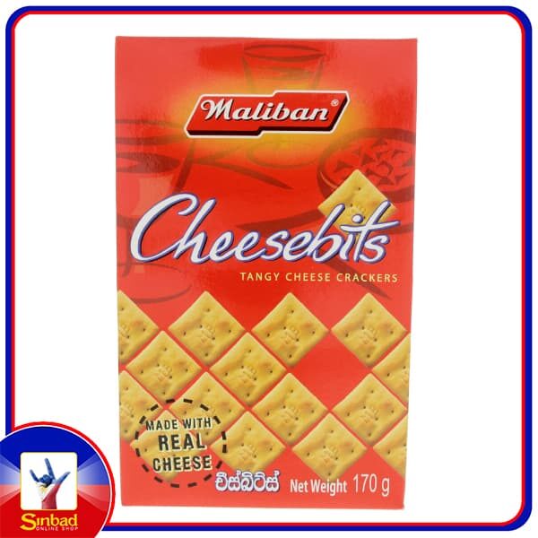 Maliban Cheesebits Crackers 170g