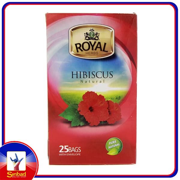 Royal Hibiscus Natural Tea 25pcs