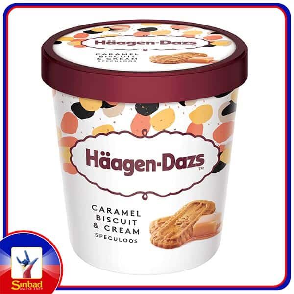 Haagen-Dazs Ice Cream Caramel Biscuit & Cream 460ml