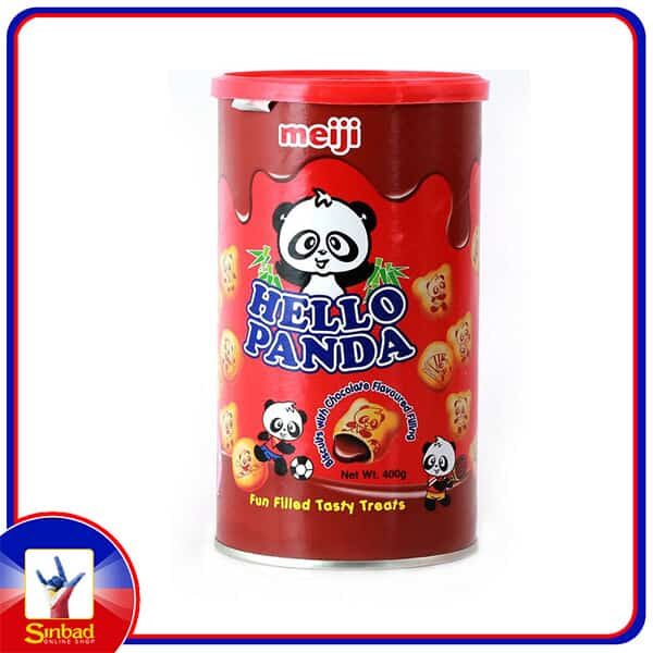 Meiji Hello Panda Chocolate Biscuits 400g