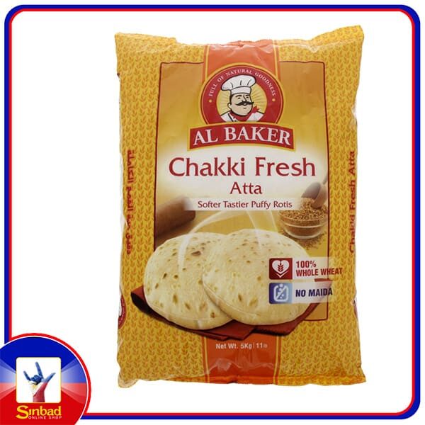 Al Baker Chakki Fresh Atta 5 Kg