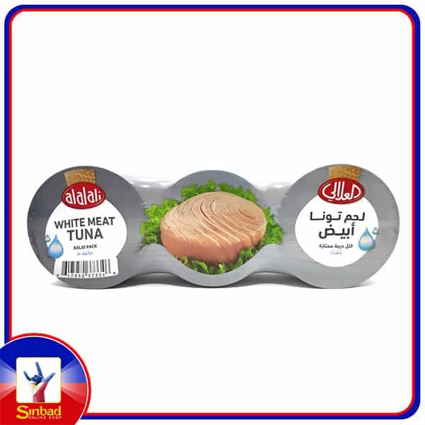 Al Alali White Meat Tuna Solid Pack In Water 170g x 3pcs