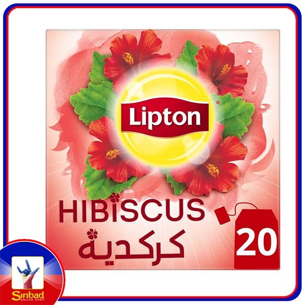Lipton Herbal Infusion Tea Hibiscus 20 Teabags