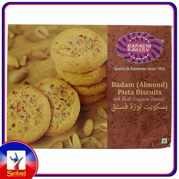Karachi Bakery Almond Pista Biscuits 400g