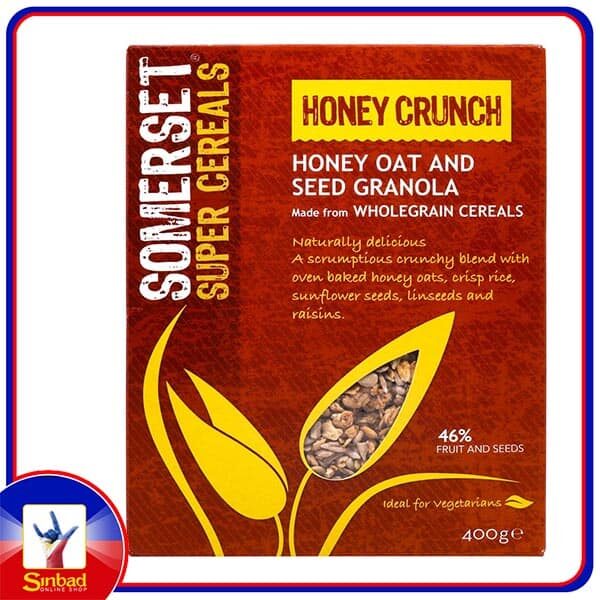 Somerset Super Cereals Honey Crunch 400g