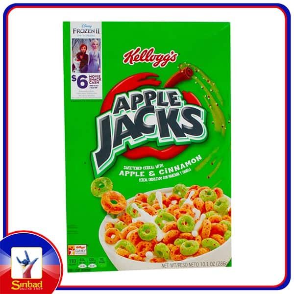 Kelloggs Apple Jack Cereal 286g