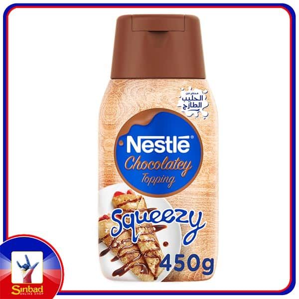 Nestle Chocolatey Topping Sweetened Condensed Milk Squeezy 450g