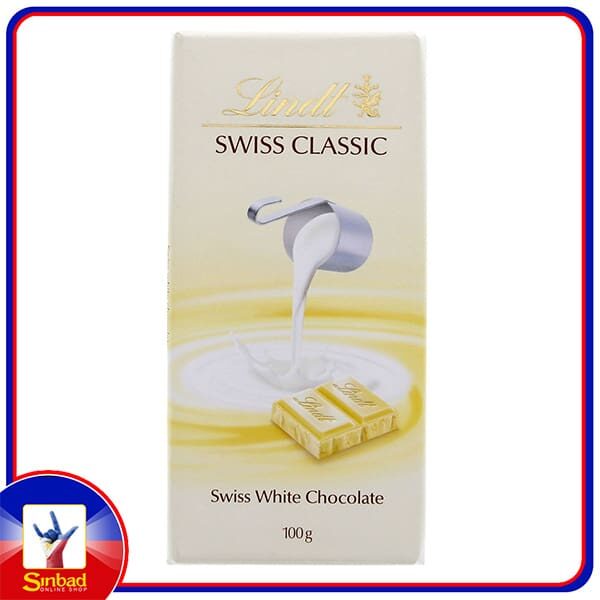 Lindt Swiss Classic White Chocolate 100g