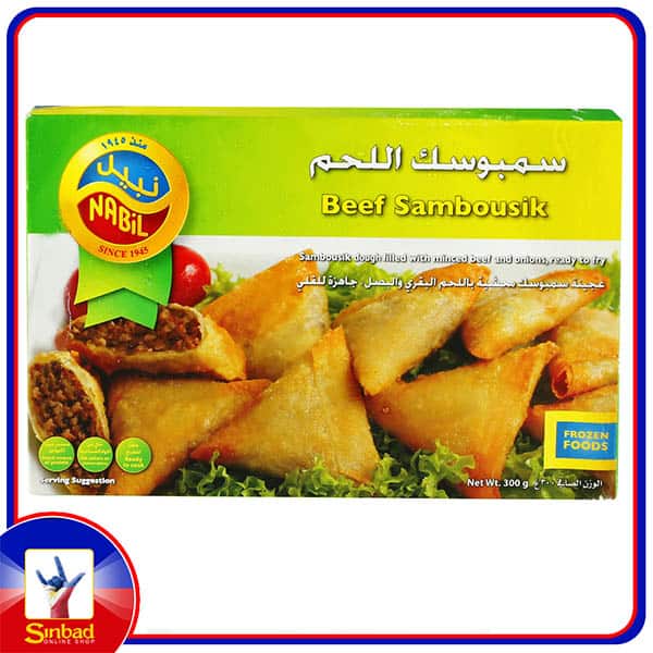 Buy Nabil Beef Sambousik 300g Online in Kuwait | Sinbad Online Shop