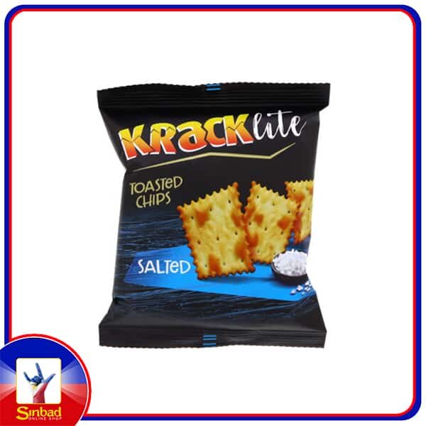 Kracklite Toasted Chips Salted 12 x 26g