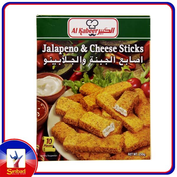 Al Kabeer Jalapeno & Cheese Sticks 250g