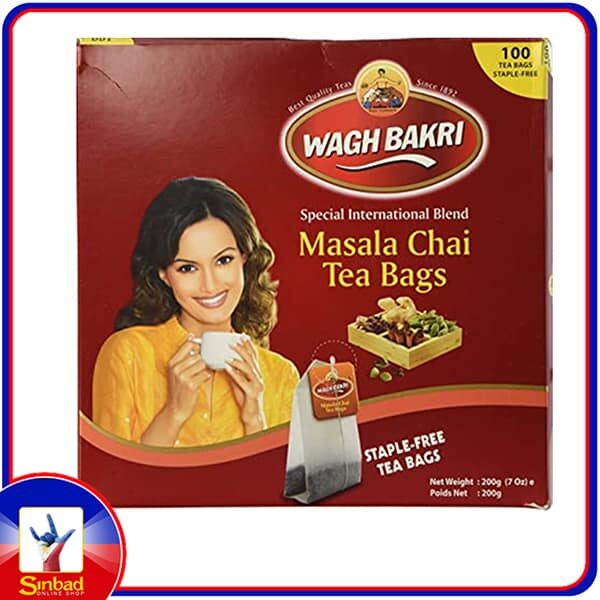 Wagh Bakri Masala Tea Bags 100pcs