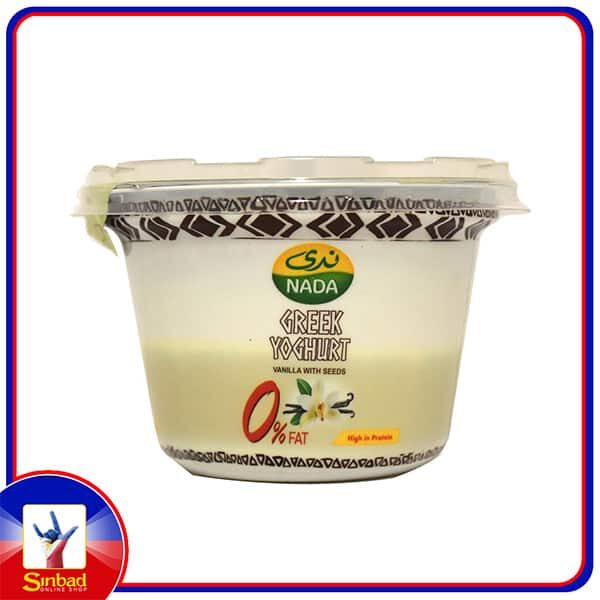 Nada Greek Yoghurt Vanilla with Seeds  160g