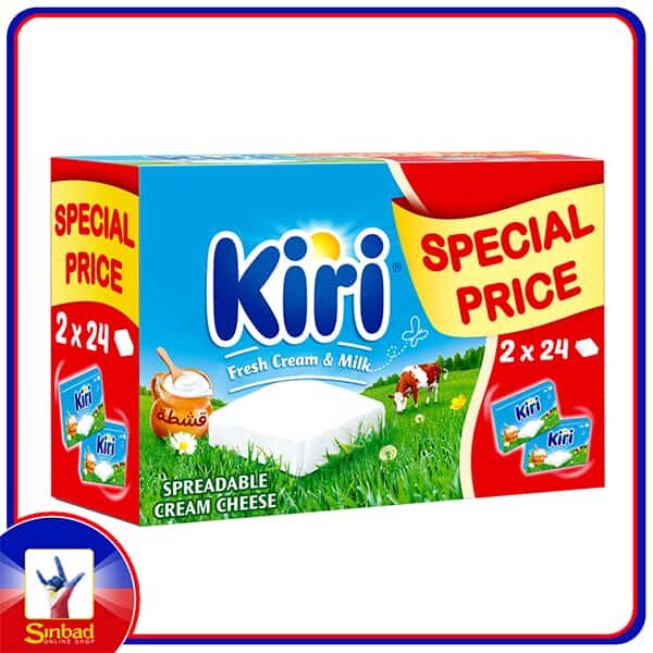 Kiri Spreadable Cream Cheese 48 Portions 864g