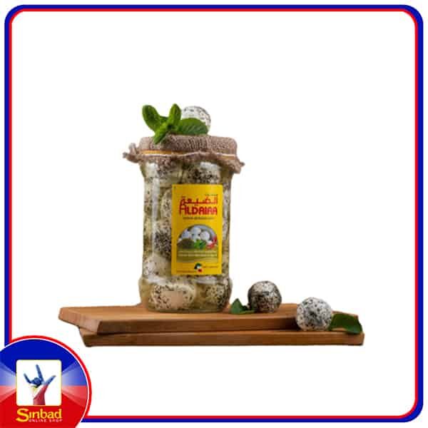 Aldaiaa Labneh Balls Mixed With Mint & Vegetable Oil 600g