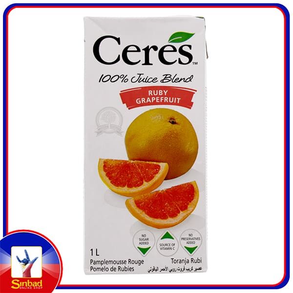 Ceres Ruby Grapefruit Juice 1Litre