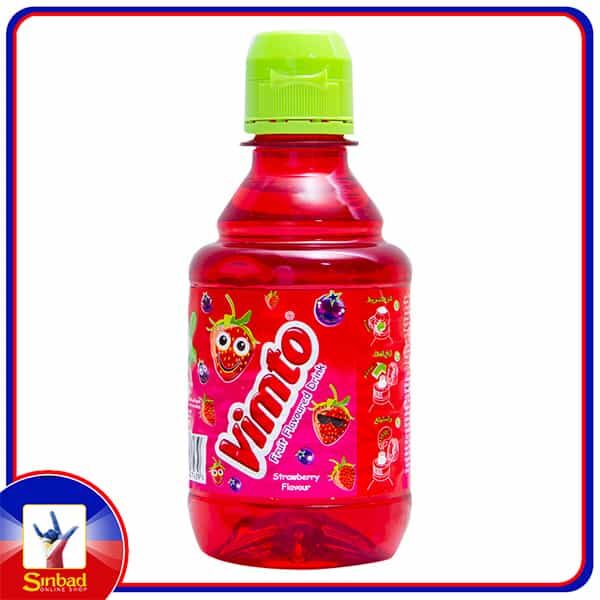 Vimto Strawberry Flavoured Fruit Drink 250ml