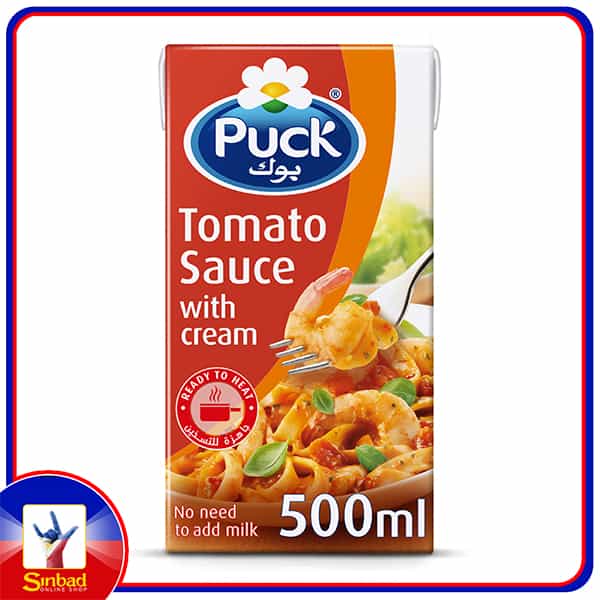 Puck Tomato Sauce With Cream 500ml