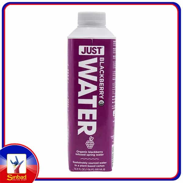 Just Water Organic Blackberry Spring Water 500ml